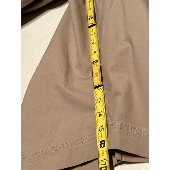 Lane Bryant Women's Beige Capri Pants Size 20 Stretch Cotton Pockets Summer - Picture 10 of 10